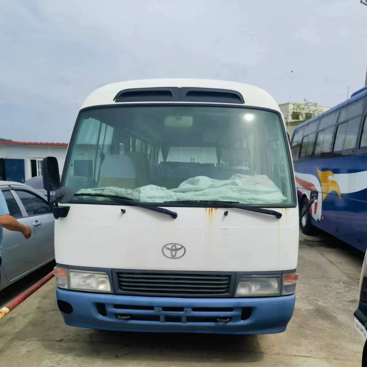 7m coaster 2020 diesel Engine coaster Bus 28 Seats Used coaster Bus for Sale